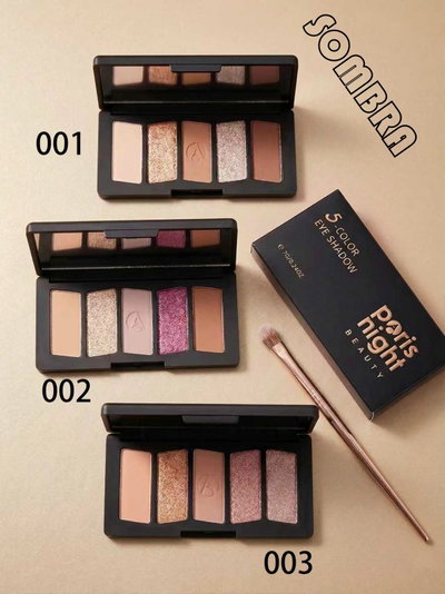 Paris Night Paleta De Sombra 5 Colores #2 501505100-2