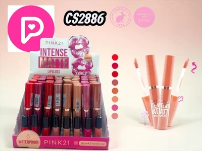 Pink 21 Labial Matte CS2886 x Unidad