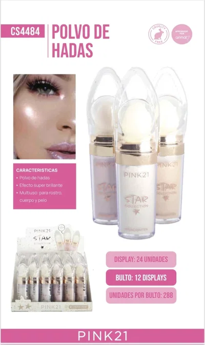 Pink 21 Iluminador CS4484 x 1/2 caja