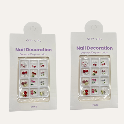 GO-25018 CITY GIRL APLIQUES DE CEREZAS VARIADO