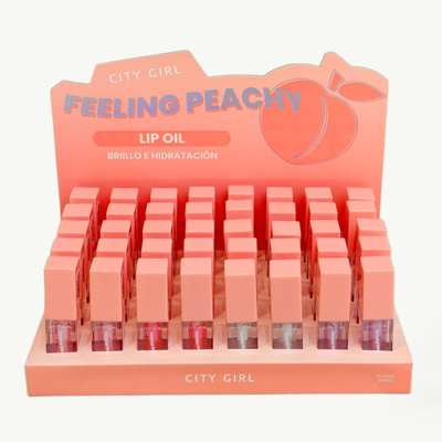 RL-12237 City Girl Lip Oil Feeling Peachy
