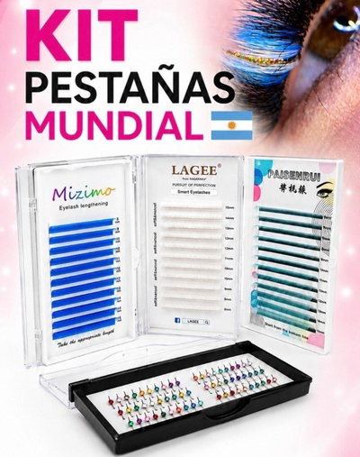 Kit De Pestañas Mundial