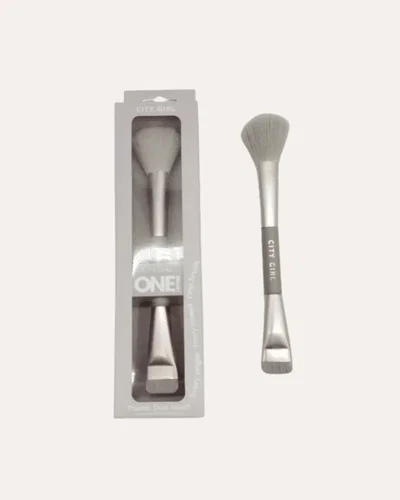 JH26503-16 City Girl Brocha Duo Para Base Y Polvo