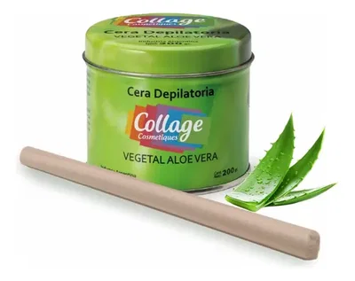 Collage Cera En Olla Vegetal Aloe Vera x200gr