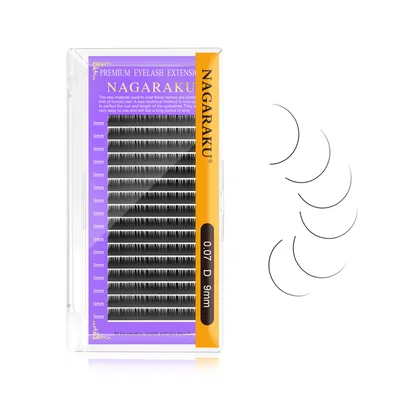 Nagaraku Pestañas Air Diferentes Medidas 0,07D
