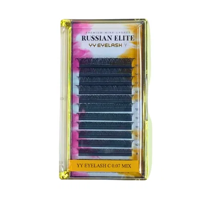 Russian Pestañas Tecnologicas YY 0,07 D MIX