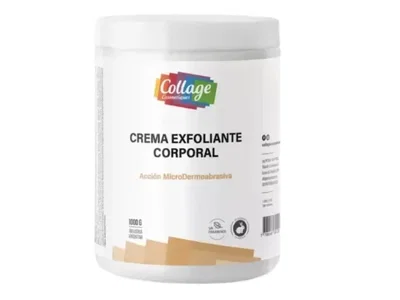 Collage Crema EXFOLIANTE CORPORAL con Partículas de Arroz x1000cc