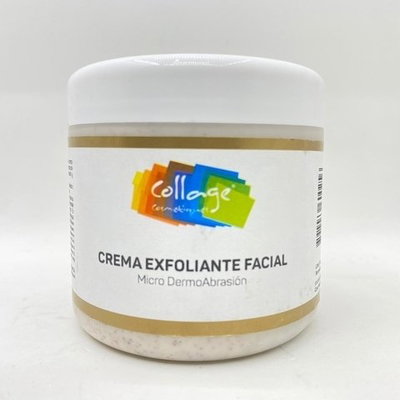 Collage Crema EXFOLIANTE FACIAL con Partículas de Carozo de Damasco x500