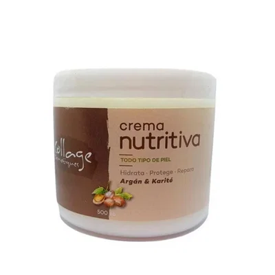 Collage Crema NUTRITIVA Argán oil y Manteca de Karité x500cc