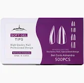 Paris Night Tips x500 Almendra Corto en caja