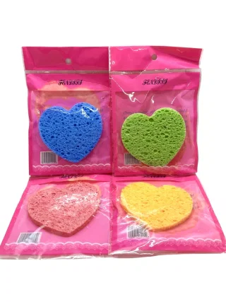 Espoja exfoliante corazon x2u