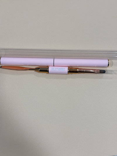 Juli Pink Pincel para Gel con espatula