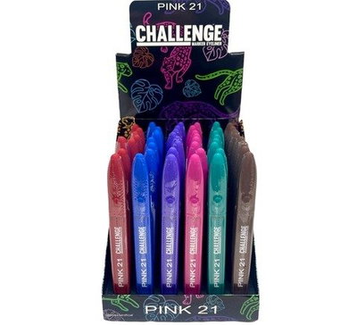 Pink 21 Delineador liner colores challenge