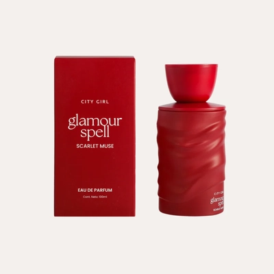 City Girl Perfume Glamour Spell- Scarlet Muse- x100ml YT25103