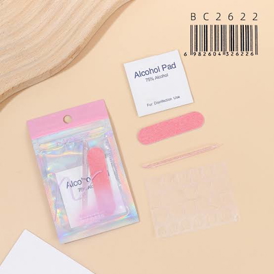 BC2622/26226 Kit de preparación de uñas press on 4PCS NAEZ 