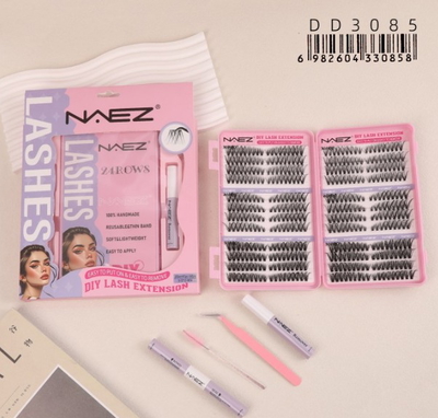 NAEZ DD3085/330858 KIT DE PESTAÑAS POSTIZAS EN GRUPOS DIY 