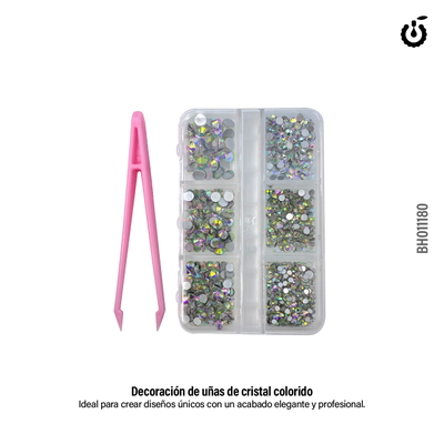 Cherimoya Deco Strass Tornasol + Pinza