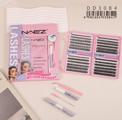 NAEZ DD3084/330841 KIT DE PESTAÑAS POSTIZAS EN GRUPOS DIY