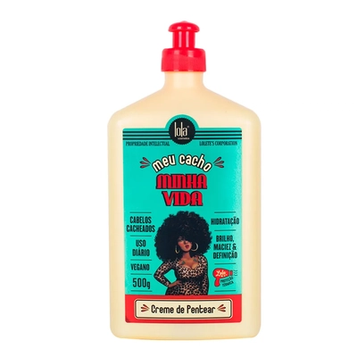 LOLA CREMA PARA PEINAR CABELLOS RIZADOS MEU CACHO MINHA VIDA X500