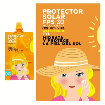 Protector solar TyL 30 y 50 FPS