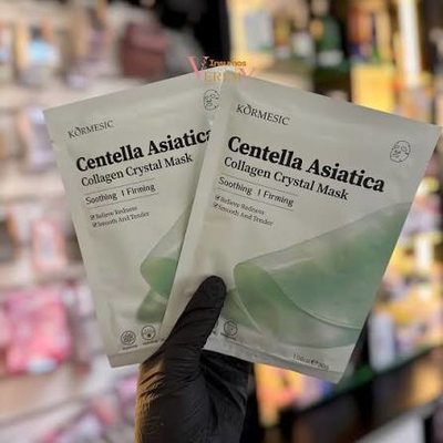 Kormesic Mascarilla facial hidratante centella asiatica 