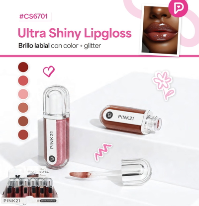 CS6701 Brillo Labial con color + Brillo Ultra Shiny