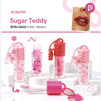 CS6700 Brillo Labial Frutal Sugar Teddy