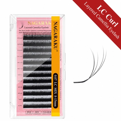 NAGARAKU PESTAÑAS CAMELLIA 0,7LC MIX