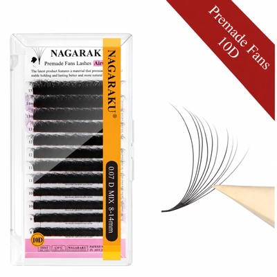 NAGARAKU PRESTAÑAS PREMADE 10D MIX