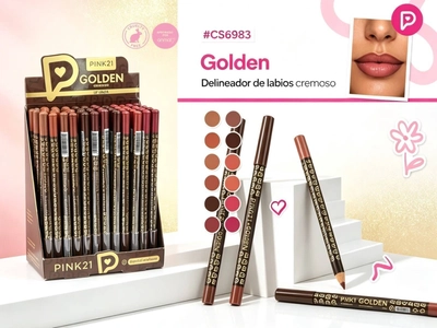 CS6983 Pink 21 Delineador de labios Marrones