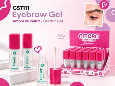 CS7111 Pink 21 Gel para Cejas Amora