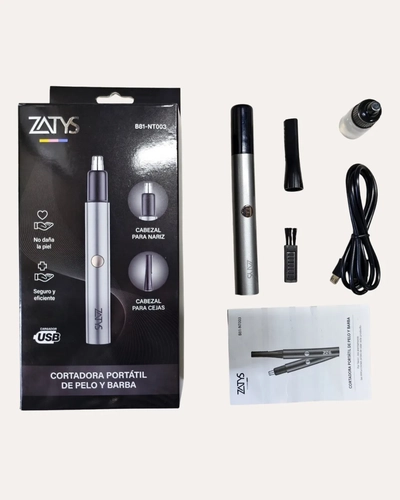 Zatys Afeitadora Facial Portátil 2 en 1 B81-NT003