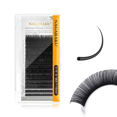 NAGARAKU PESTAÑAS 0,15 D MIX