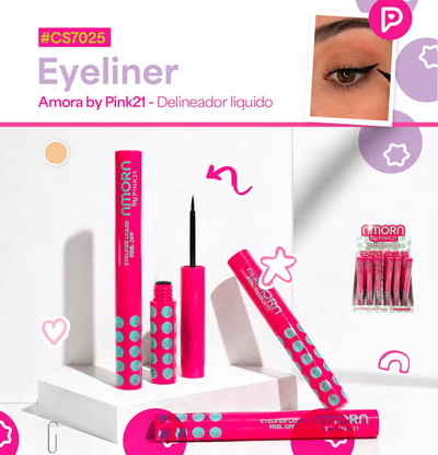 CS7025 Pink 21 Delineador Liquido