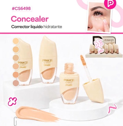 CS6498 Pink 21 Corrector Liquido