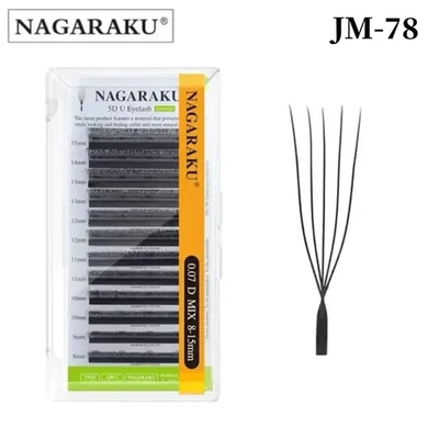 NAGARAKU PESTAÑAS 5D U MIX 0,07D
