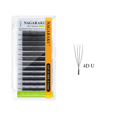 NAGARAKU PESTAÑAS 4D U MIX 0,07D