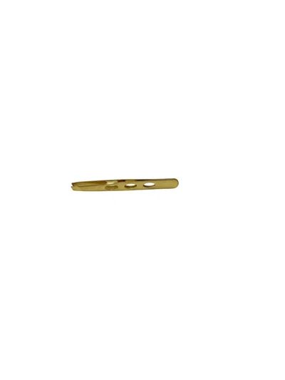 Pinza Depilación Dorada Recta