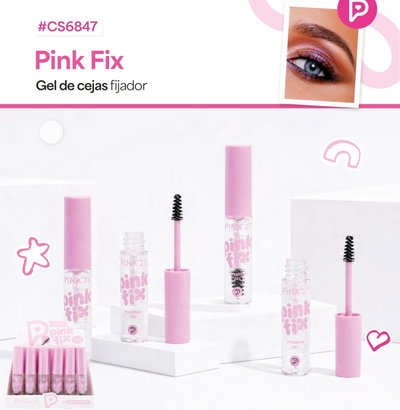 CS6847 Pink 21 Gel Fijador De Cejas