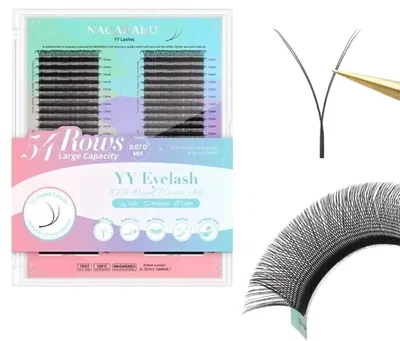 Nagaraku Pestañas YY Mix Big Case 54 Filas