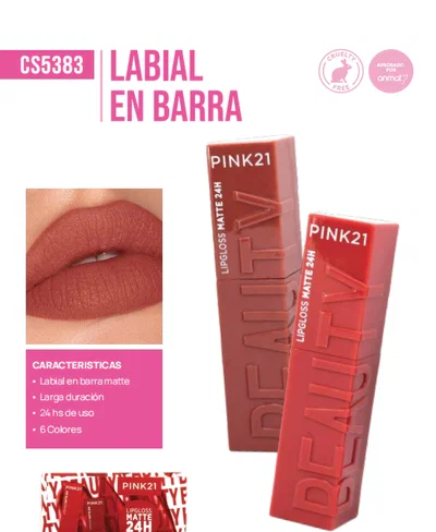 CS5383 Labial Matte En Barra