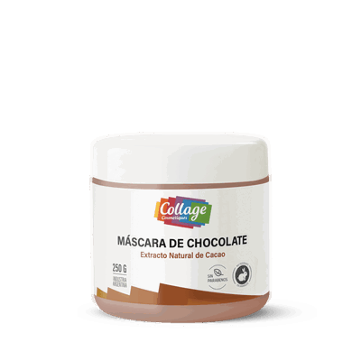 Collage Máscara de CHOCOLATE con Extracto Natural de Cacao 250 gr