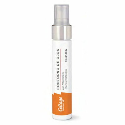 Collage Contorno de Ojos con Vitamina C + Perlas plateadas