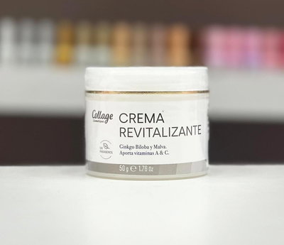 Collage Crema REVITALIZANTE con Ginkgo Biloba y Malva