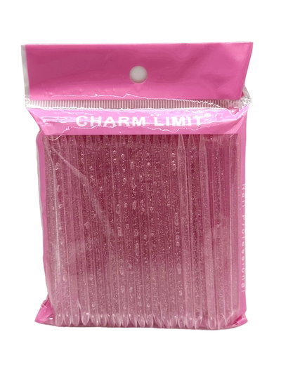 Charm Limit Palitos de Naranjo x100u -Acrilico Glitter-