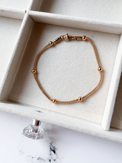 Pulsera Irlanda dorada