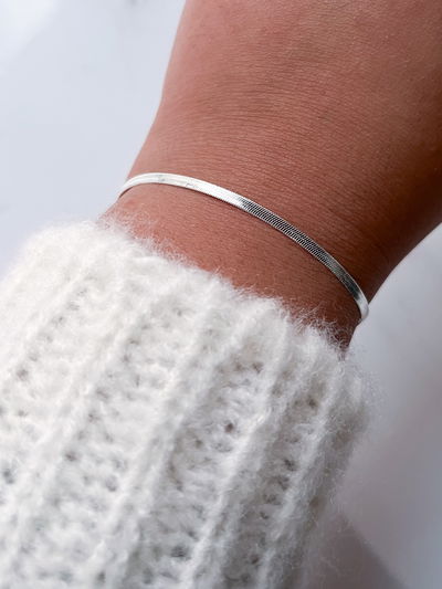 Pulsera Grecia acero blanco