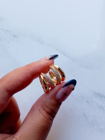 Aros Zara dorados
