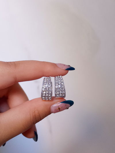 Aros Shein Plateados