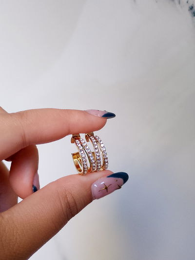 Aros Shein dorados